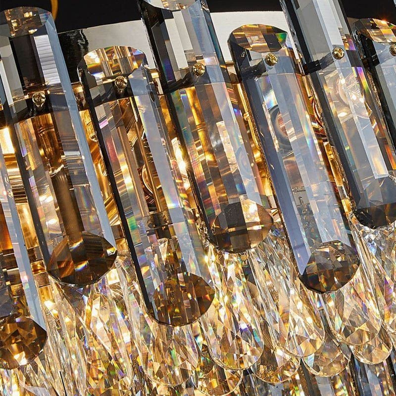 Crystal süllyeszthető egyszerű modern, kerek mennyezeti lámpa étkezőlámpa