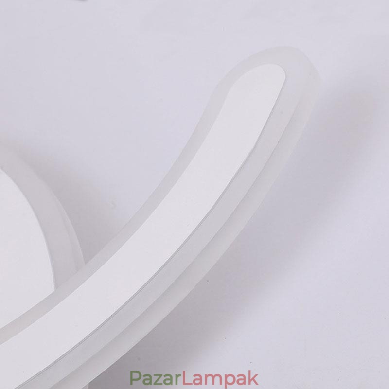 Modern, egyszerű süllyesztett C betűs akril mennyezeti lámpa