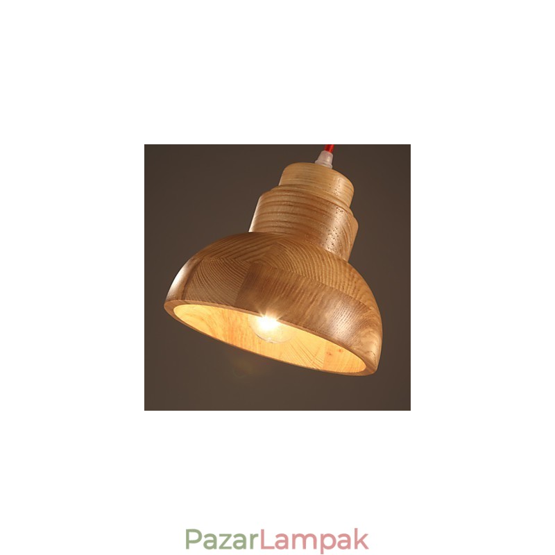 Csillár mini stílusú hagyományos klasszikus fa bambusz