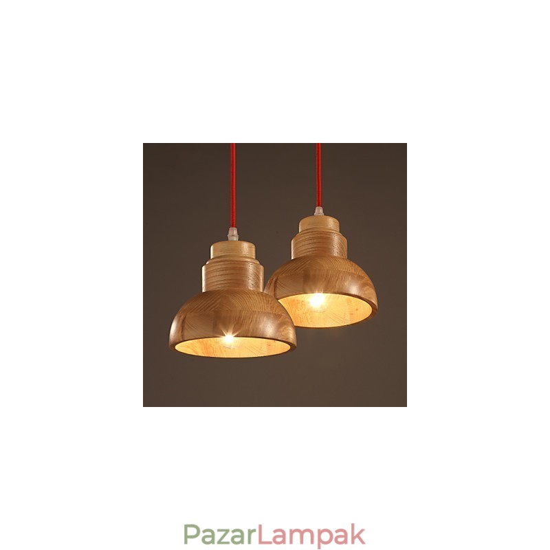 Csillár mini stílusú hagyományos klasszikus fa bambusz