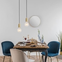 Nordic Brass 3 függőfürt Light Island kreatív minimalista lámpatest