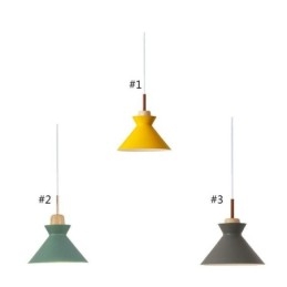 Nordic Macaron Island 3 Fény Függesztett Világítás Egyszerű Iron Arti Three Lights