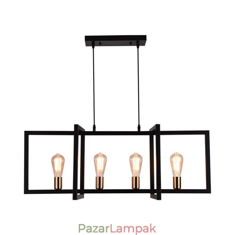 4 Fény függeszték Könnyűipari stílusú Lightingway