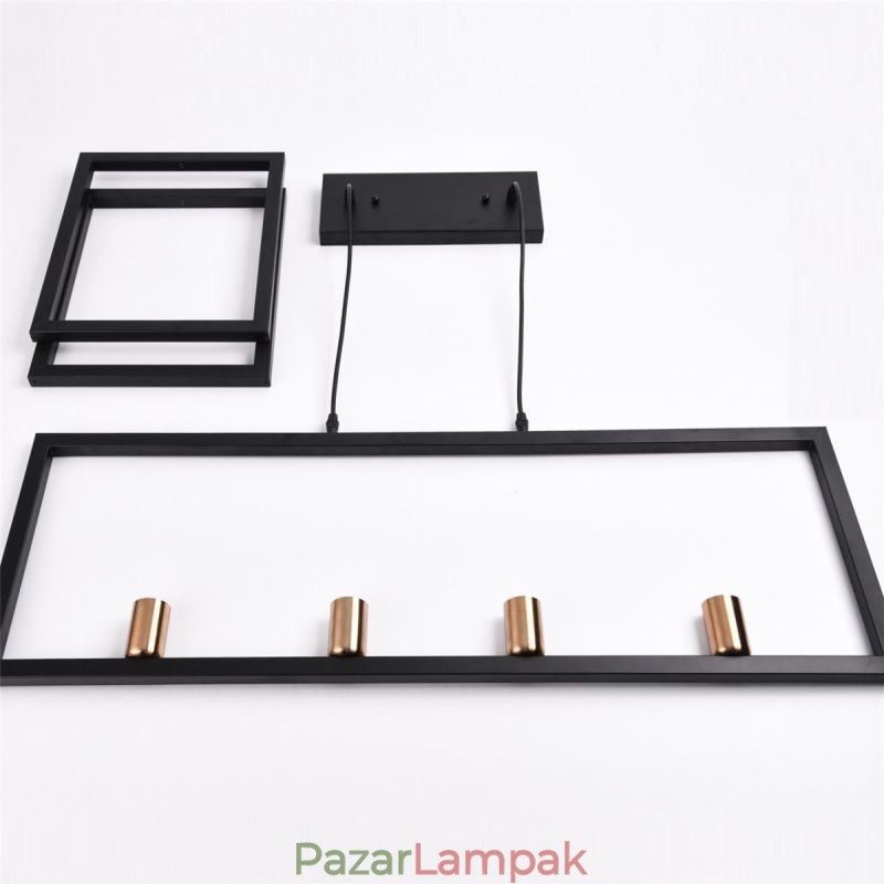 4 Fény függeszték Könnyűipari stílusú Lightingway