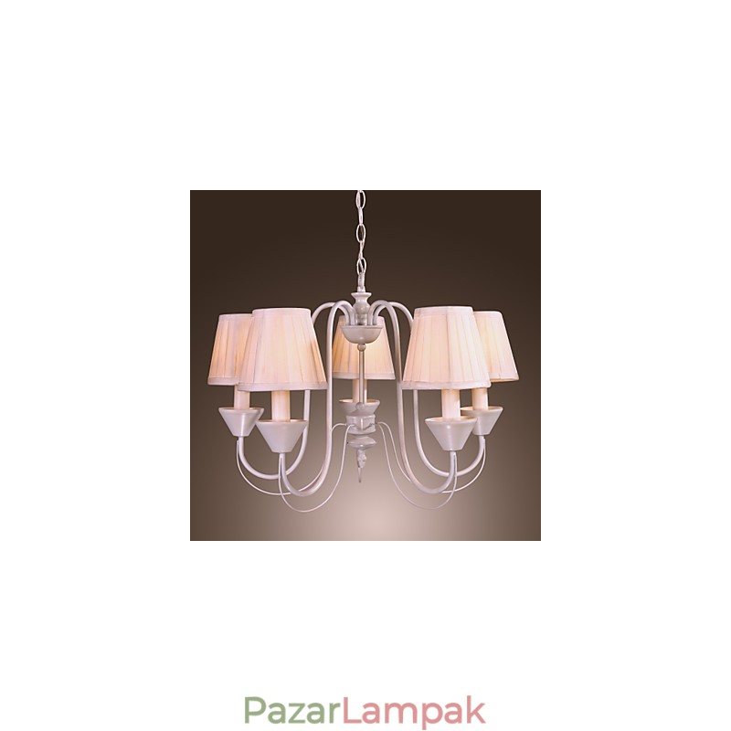 Rusztikus Lodge bronz csillár