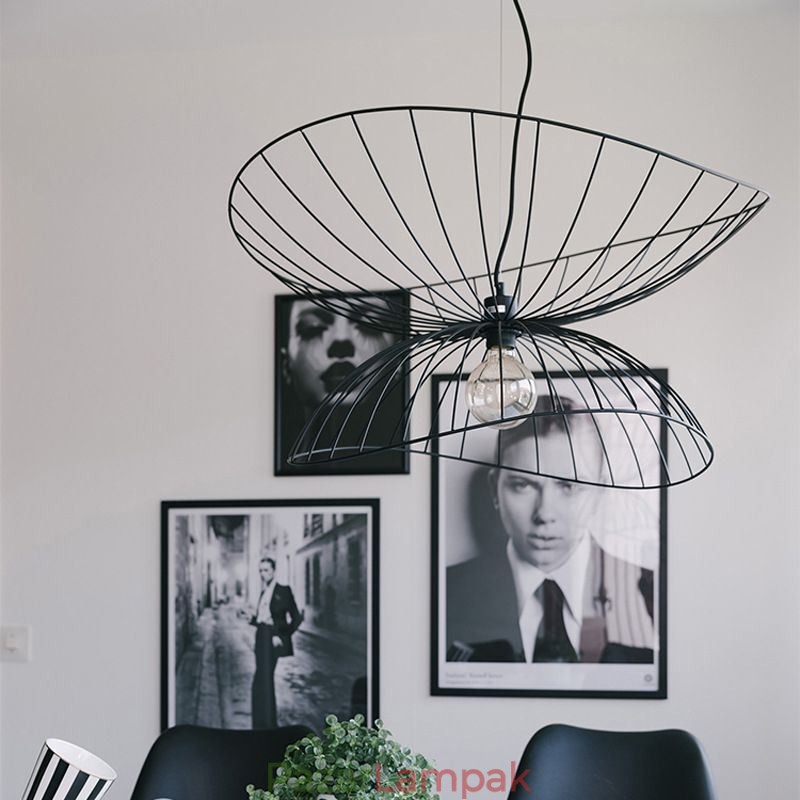 Modern Hat csillár Minimalista Decor Függeszték 1 Light