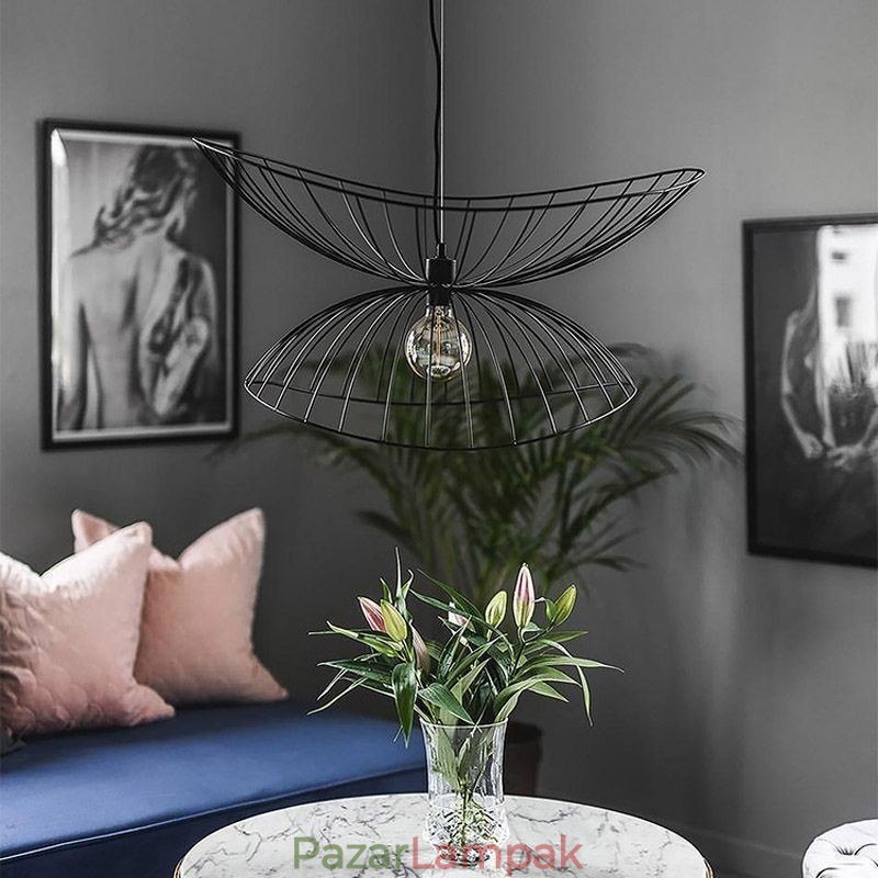 Modern Hat csillár Minimalista Decor Függeszték 1 Light