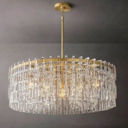Amerikai mennyezeti lámpa luxus kristály függőlámpa 60cm