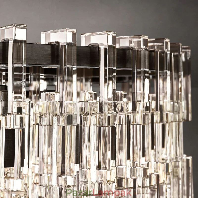 Amerikai mennyezeti lámpa luxus kristály függőlámpa 60cm