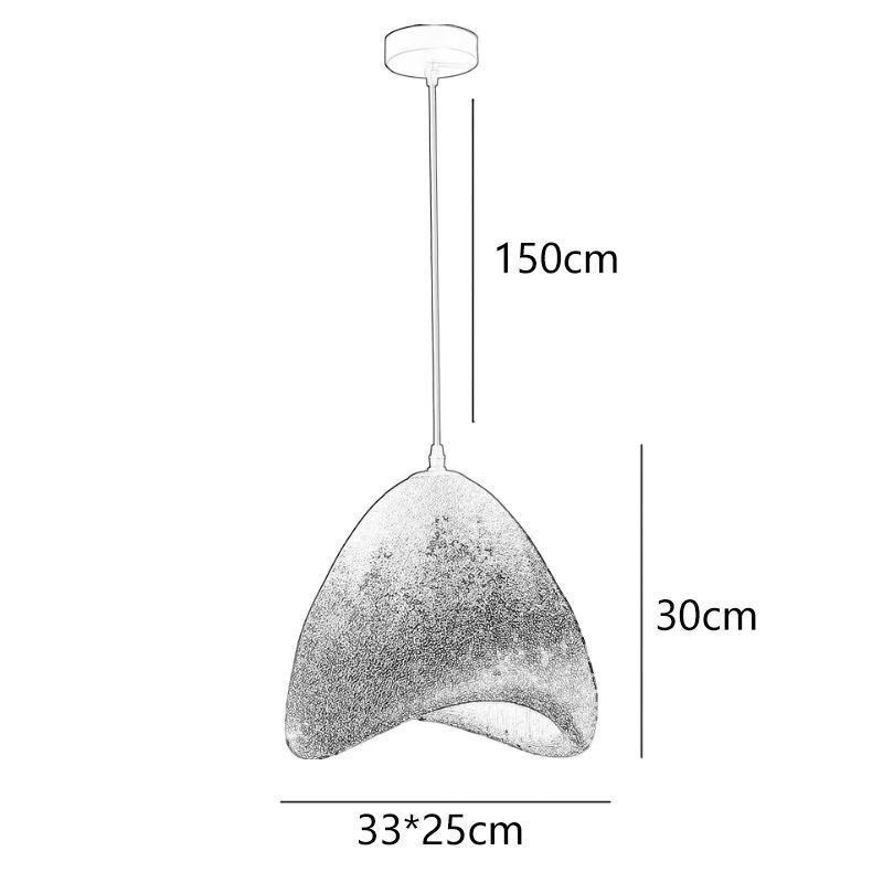 Gyanta mennyezeti lámpa dekorációs függőlámpa
