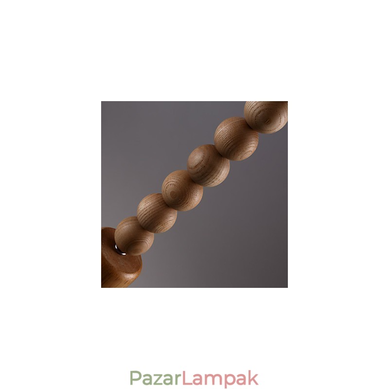 Csillár mini stílusú, hagyományos klasszikus fa bambusz