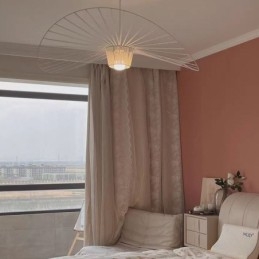 Függeszték Modern, egyszerű, egy vasból készült Art kalap alakú mennyezeti lámpa