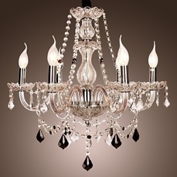Rustic Lodge Crystal Egyéb Glass Chandelier