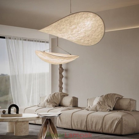 Mennyezeti Light Selyem Dekorációs Függeszték Meleg Fehér Mennyezeti Light Selyem Dekorációs Függeszték Meleg Fehér