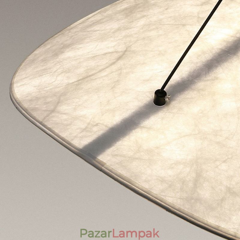 Mennyezeti Light Selyem Dekorációs Függeszték Meleg Fehér