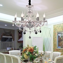 Rustic Lodge Crystal Egyéb Glass Chandelier