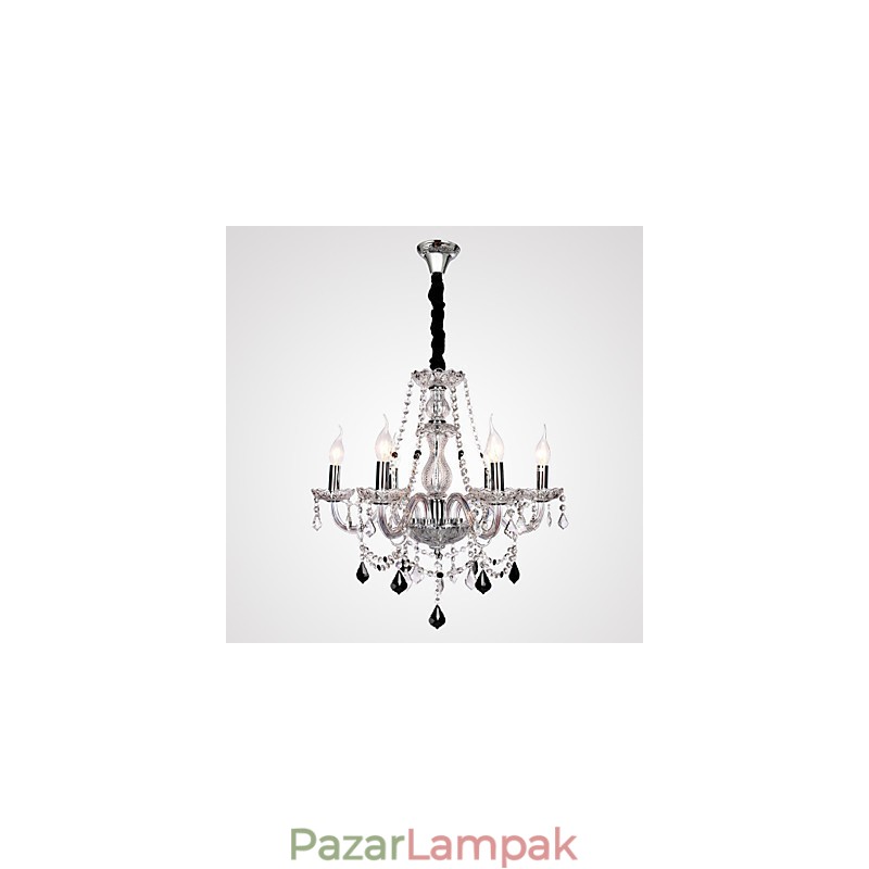 Rustic Lodge Crystal Egyéb Glass Chandelier