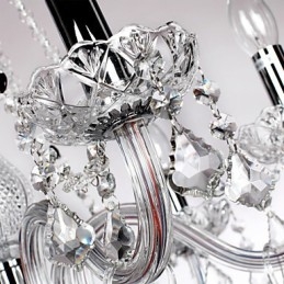 Rustic Lodge Crystal Egyéb Glass Chandelier