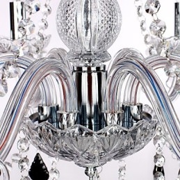 Rustic Lodge Crystal Egyéb Glass Chandelier