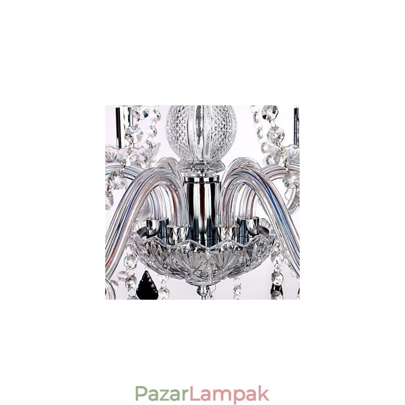 Rustic Lodge Crystal Egyéb Glass Chandelier