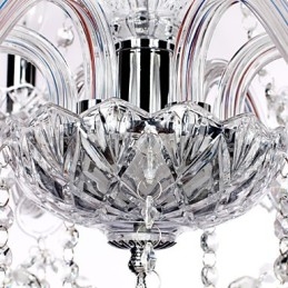 Rustic Lodge Crystal Egyéb Glass Chandelier