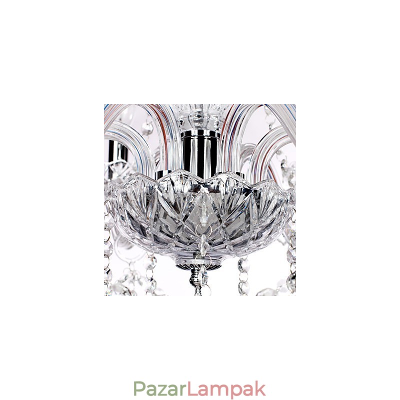 Rustic Lodge Crystal Egyéb Glass Chandelier