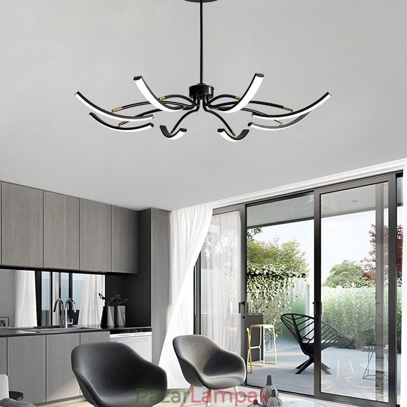 Függesztett lámpa Minimalista átalakítható mennyezeti lámpa