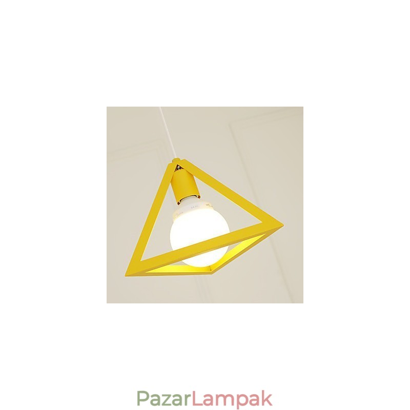 Lámpás mini stílusú festmény fém csillár