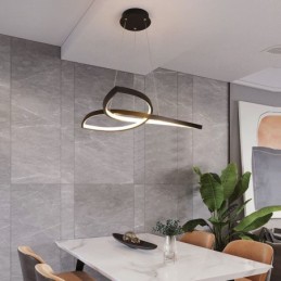 Függesztett lámpa Minimalista lóhere mennyezeti lámpa