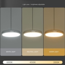 Függeszték Három fejlámpa, kerek függőlámpa