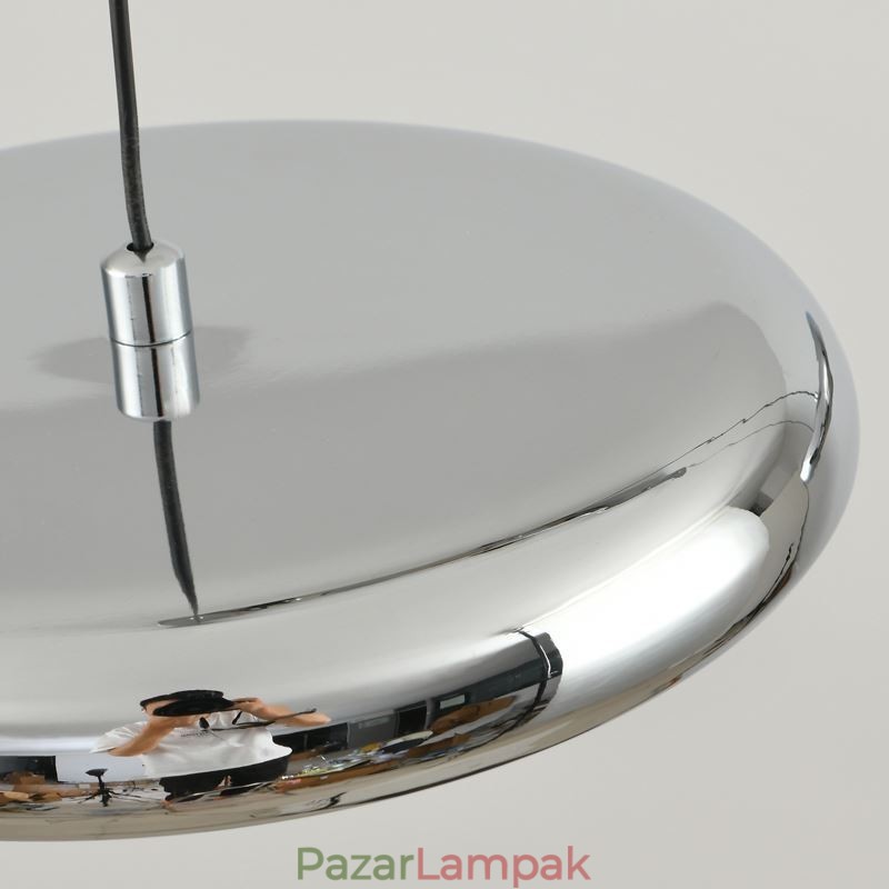 Függeszték Három fejlámpa, kerek függőlámpa