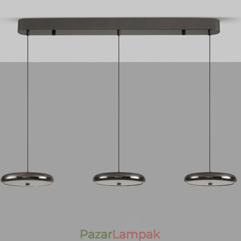 Mennyezeti lámpa Három fejű függőlámpa