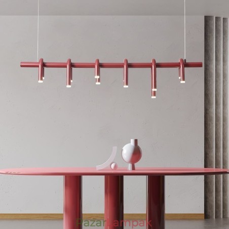 Függesztett lámpa U alakú dekoratív függőlámpa