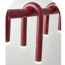 Függesztett lámpa U alakú dekoratív függőlámpa