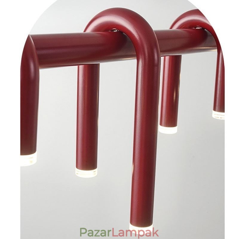 Függesztett lámpa U alakú dekoratív függőlámpa