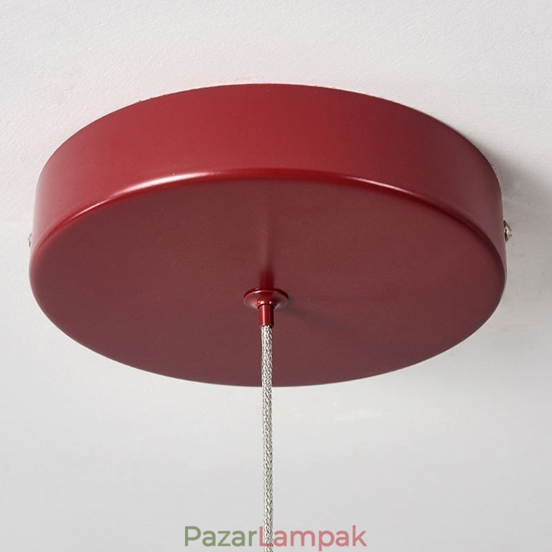Mennyezeti lámpa Modern skandináv duplex épület kör alakú U alakú függőlámpa