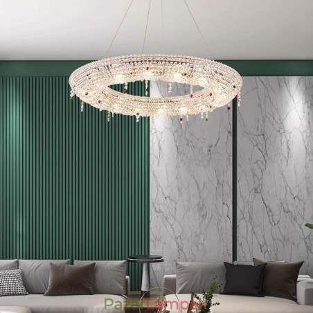 Kristály függőlámpa Modern fényű luxus mennyezeti lámpa Kristály függőlámpa Modern fényű luxus mennyezeti lámpa