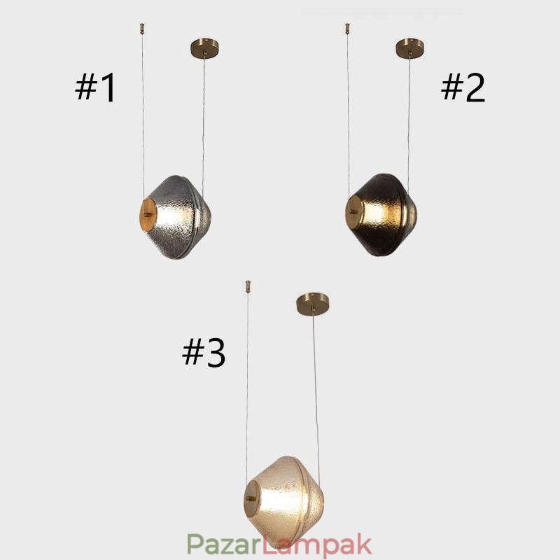 Függeszték Modern egyszerű, együveges kis mennyezeti lámpa