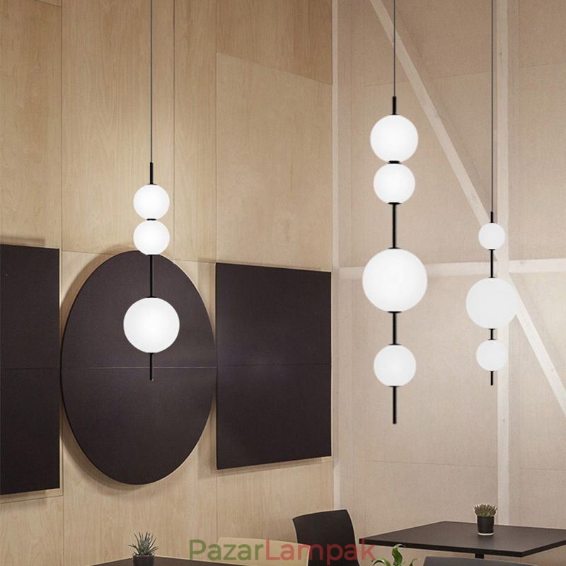 Függeszték Modern minimalista Magic Beans Molecule mennyezeti lámpa