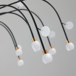 Függeszték Nordic Creative Természetes fehér mennyezeti lámpa 14 lámpa
