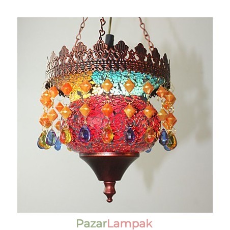 Karácsonyi üdvözlőlap Lnternet Cafe Retro Art csillár ipari kert