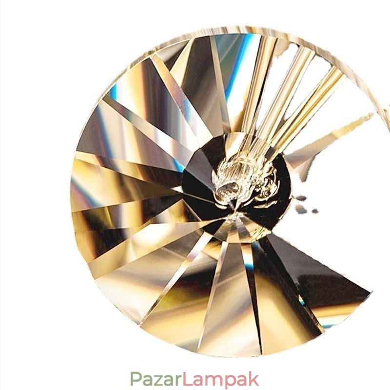 Mennyezeti lámpa Modern, minimalista, galvanizáló vas Napvirág függőlámpa