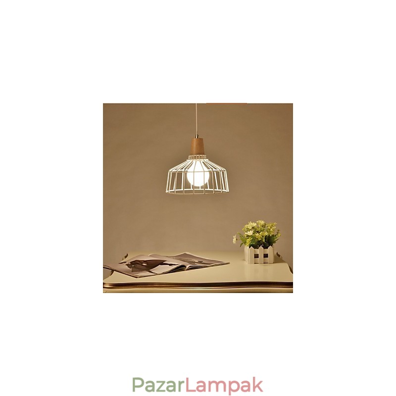 Fém csillár világítás Egyszerű