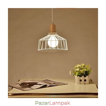 Fém csillár világítás Egyszerű