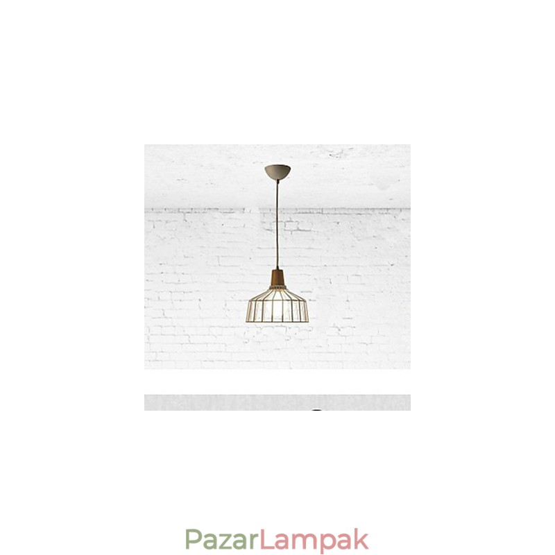 Fém csillár világítás Egyszerű