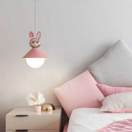Függeszték Modern minimalista G9 kovácsoltvas nyúl borjúgyanta mennyezeti lámpa