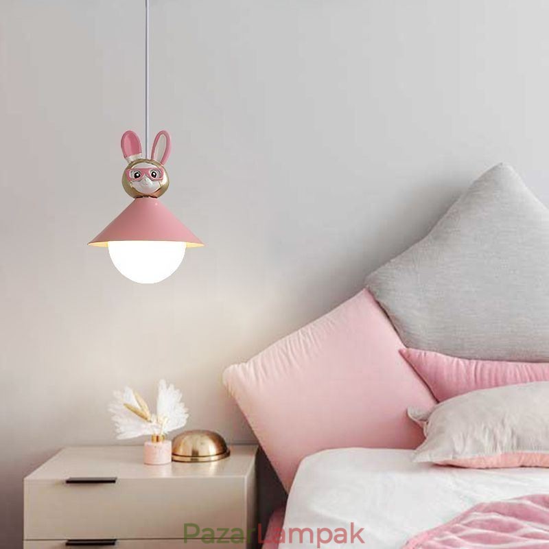 Függeszték Modern minimalista G9 kovácsoltvas nyúl borjúgyanta mennyezeti lámpa