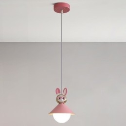 Függeszték Modern minimalista G9 kovácsoltvas nyúl borjúgyanta mennyezeti lámpa