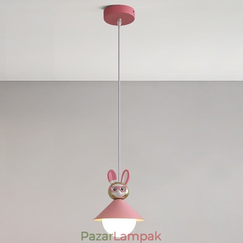Függeszték Modern minimalista G9 kovácsoltvas nyúl borjúgyanta mennyezeti lámpa