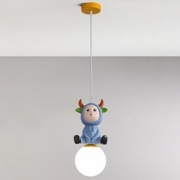 Függeszték Modern minimalista G9 kovácsoltvas nyúl borjúgyanta mennyezeti lámpa